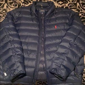 Polo Ralph Lauren Navy Bubble Jacket